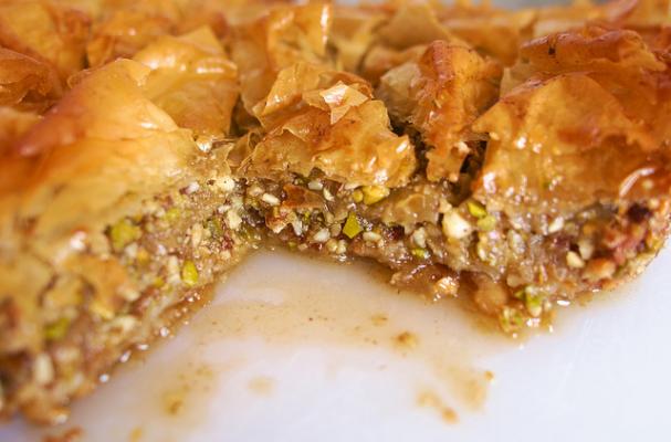 baklava phyllo dessert