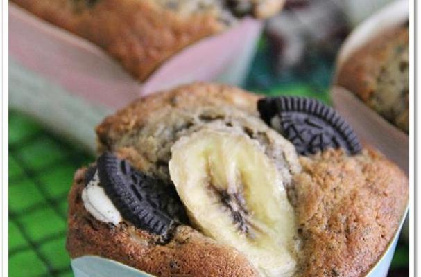 Banana and Oreo Muffins