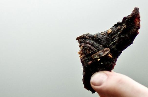 caffeinated beef jerky