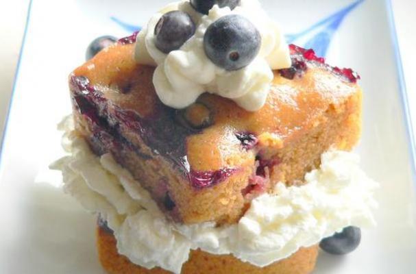 Blueberry Gingerbread