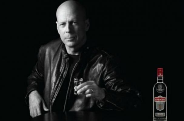 Bruce Willis in Sobieski Vodka Ads