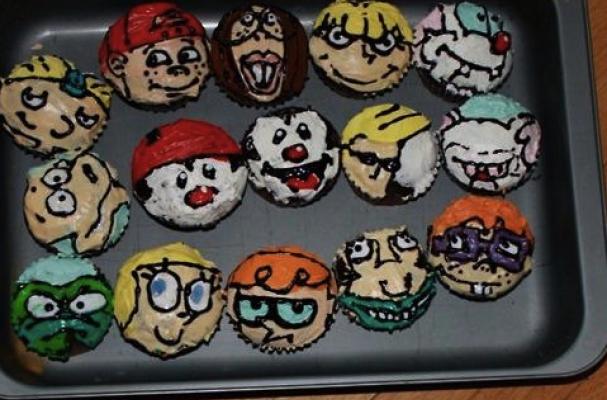 90s cupcakes