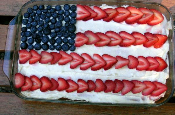 flag cake