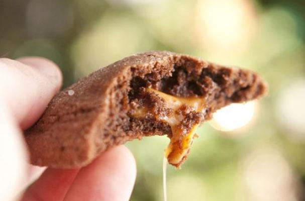 Chocolate Caramel Cookies