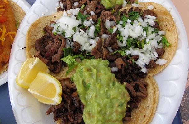 carne asada tacos