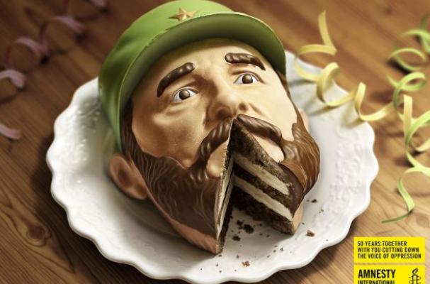 Amnesty International Cake Ads