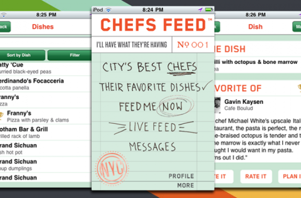 chefs feed app