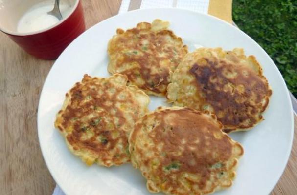 Corn Fritters with Lime Aioli