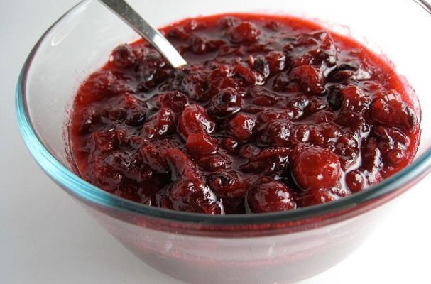 cranberry sauce