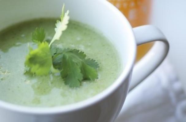 detox smoothie parsley