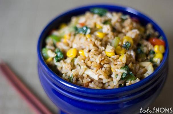 Five-Minute Fried Rice for One