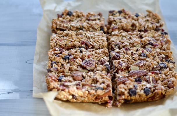 Fruit and Nut Granola Bars