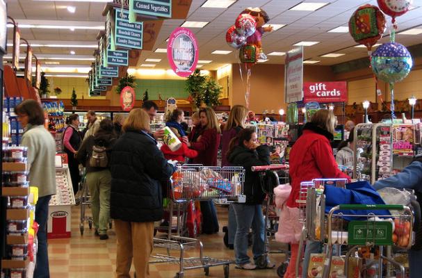 grocery store check out 