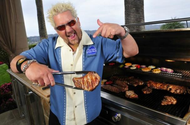Guy Fieri Sells Meat Products at Costco