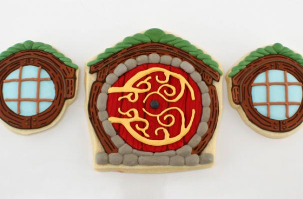 Hobbit Door Cookies