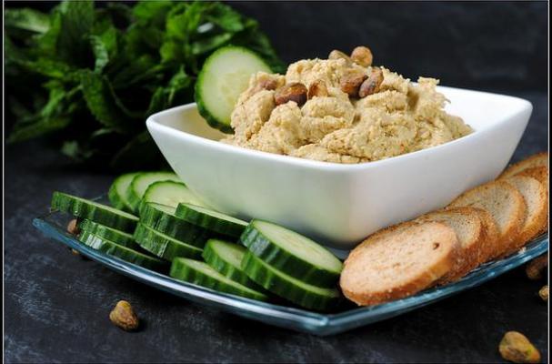 Pistachio Artichoke Hummus