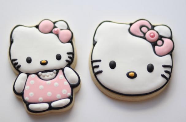 Hello Kitty Sugar Cookies