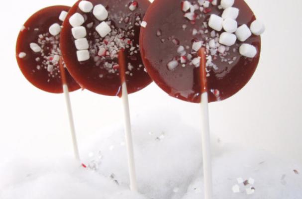 Peppermint Hot Chocolate Gourmet Lollipops