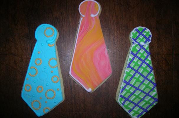 Necktie Cookies