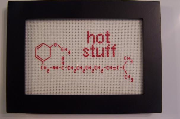 Hot Stuff Cross Stitch 