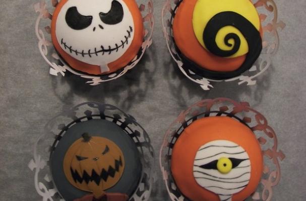 Nightmare Before Christmas Cupcake Toppers