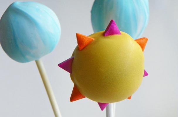 Summer Sky Cake Pops