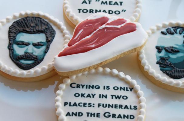 Ron Swanson Cookie Gift Box