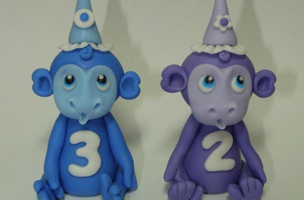 monkey cake topper