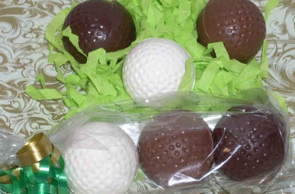 3D Chocolate Golf Balls