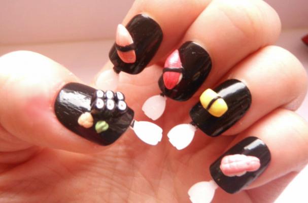 sushi nails