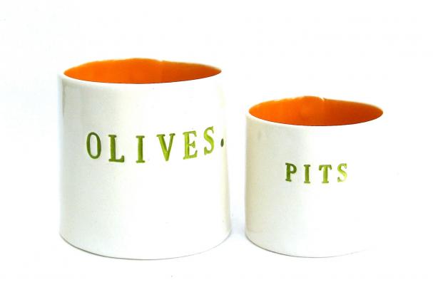 Olives and Pits Containers