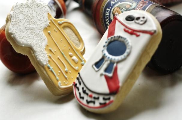 Beer Can and Stein Cookies