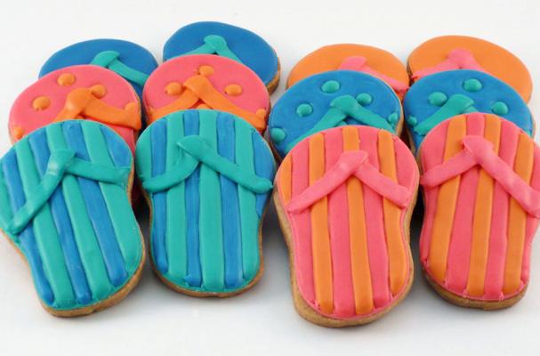 Flip Flop Cookies