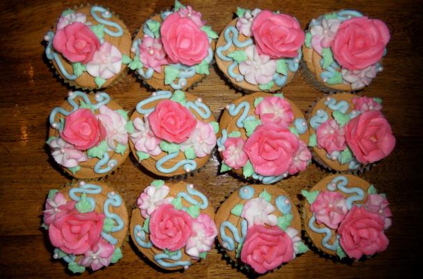 Shabby-Chic Cupcakes