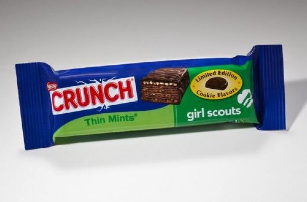 Nestle Crunch Thin Mints Girl Scout Cookie