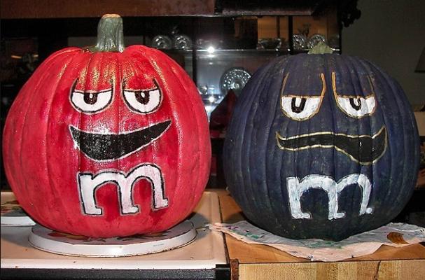 M&M Pumpkins