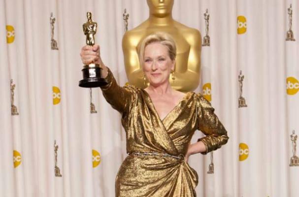 Meryl Streep Celebrates her Oscar Win with a Burger