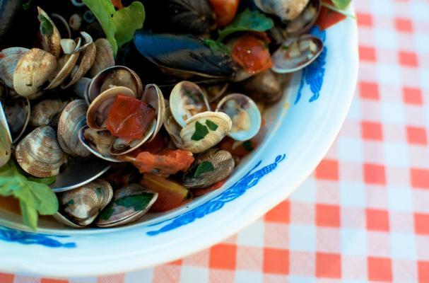 mussels and clams 