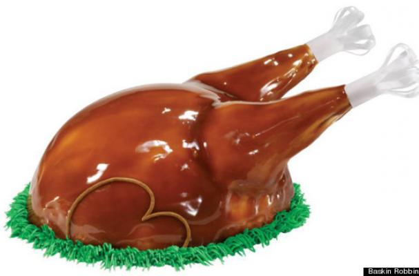 Baskin-Robbins Turkey Cake