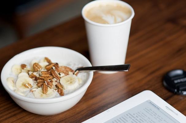 oatmeal + latte, breakfast of champions