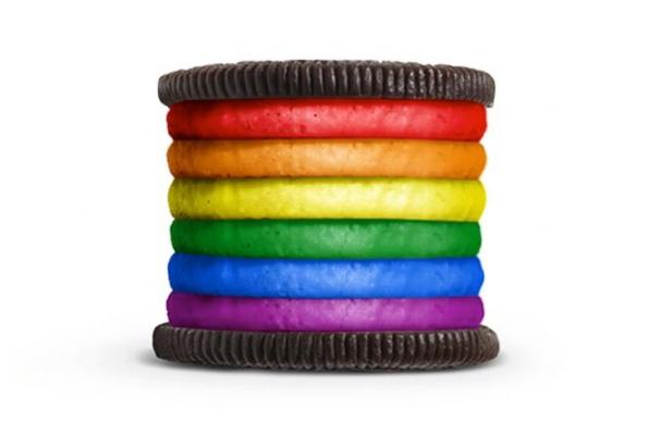 Rainbow Oreo