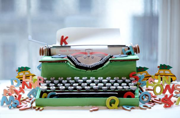 Gingerbread Typewriter