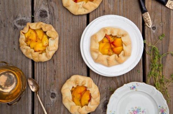 Peach Thyme Tartlets