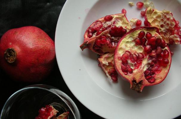 fresh pomegranate