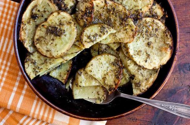 Potato and Pesto Gratin