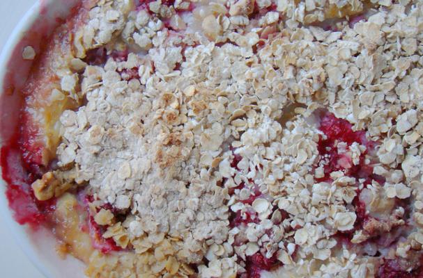 rhubarb crisp