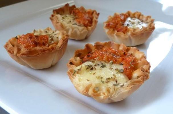 Mini Romesco Tarts