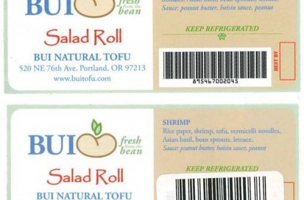 Salad Roll Recall