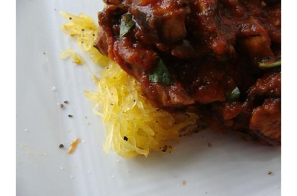 spaghetti squash ragu