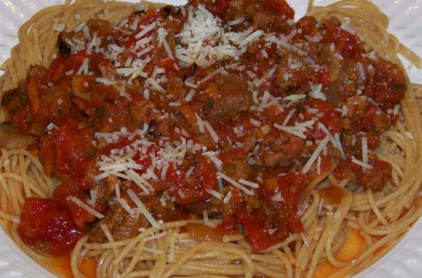 Slow Cooker Spaghetti